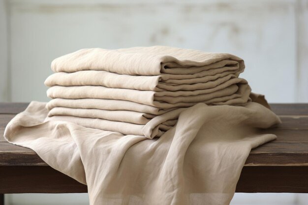wide-shot-neutral-beige-linen-folded-table_419341-120380